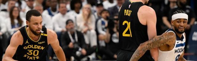 华体会官网-库里伤势成变数！名记：他若一直缺席，森林狼会晋级